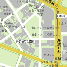 市営総曲輪駐車場 富山市